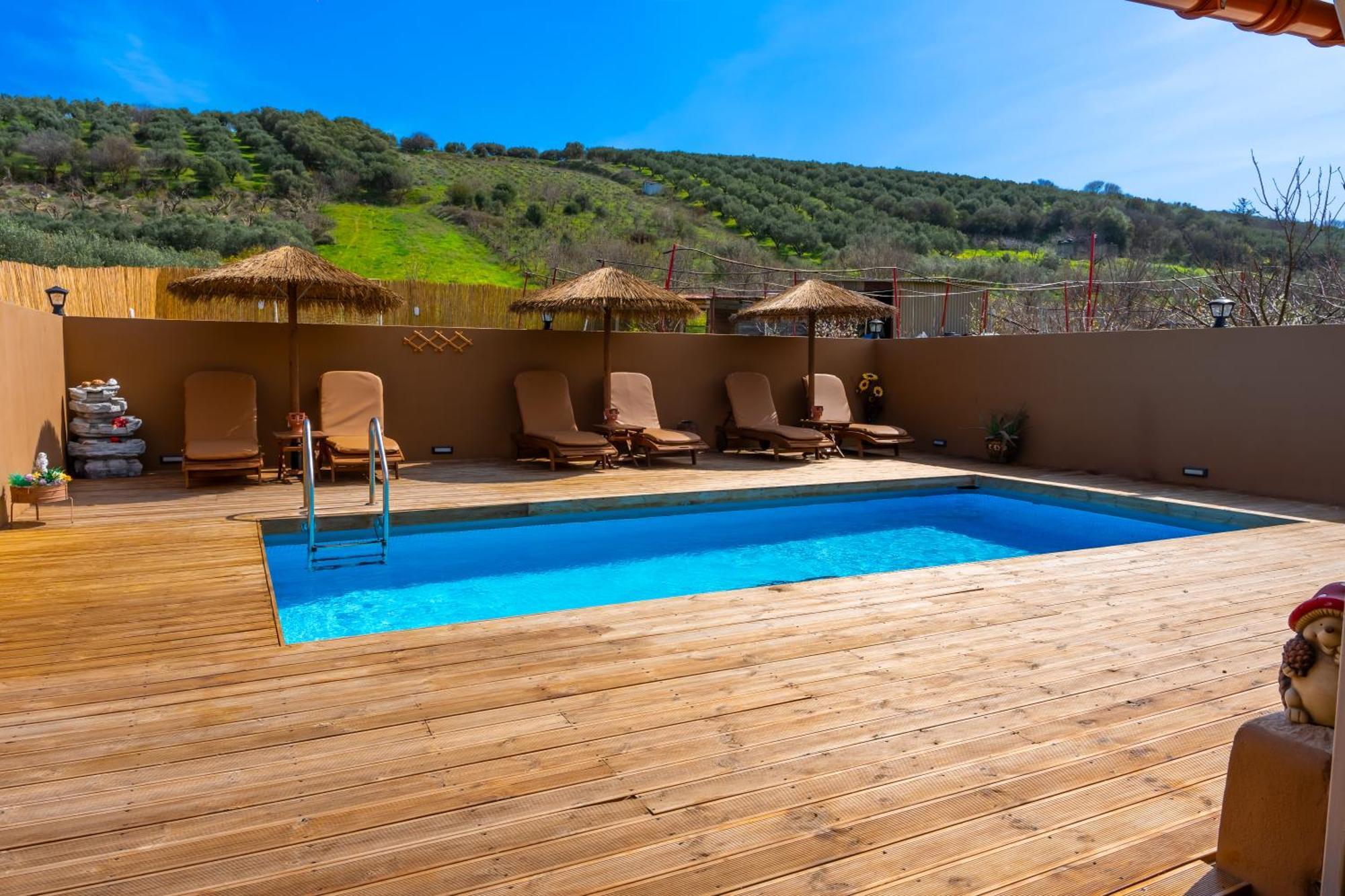 Countryhouse Villa With Pool & Private Parking Heraklion  Luaran gambar