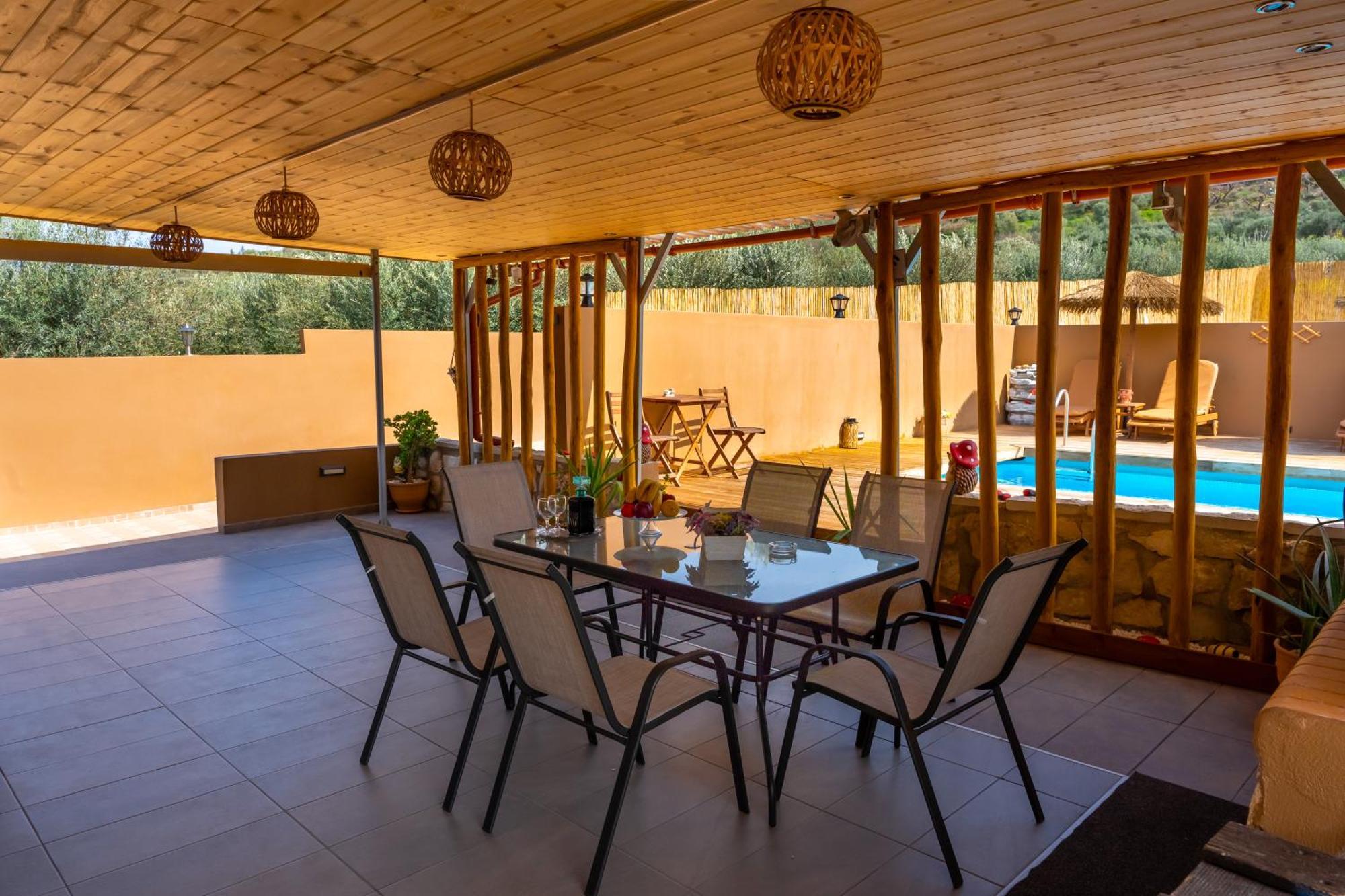 Countryhouse Villa With Pool & Private Parking Heraklion  Luaran gambar
