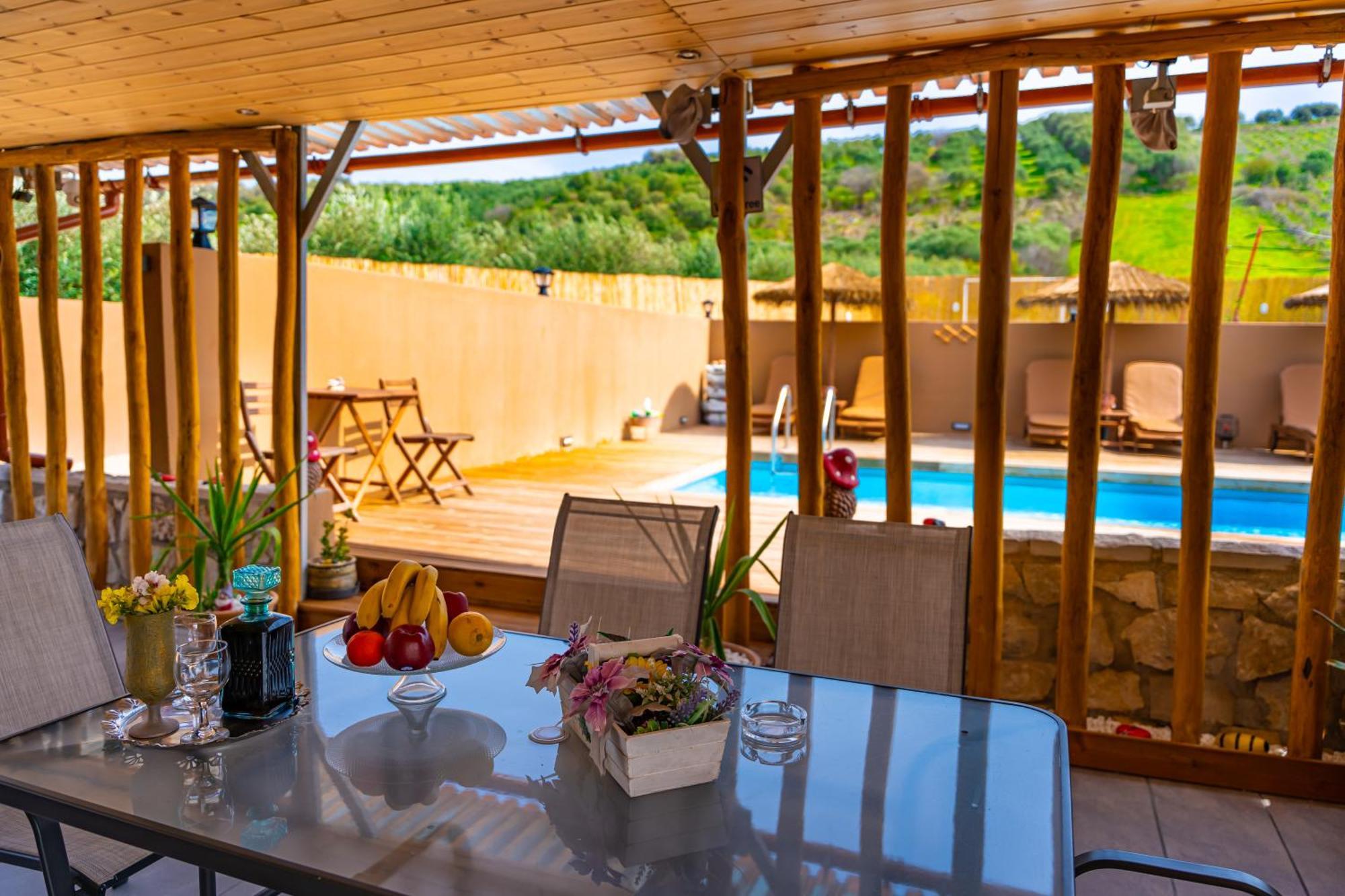 Countryhouse Villa With Pool & Private Parking Heraklion  Luaran gambar