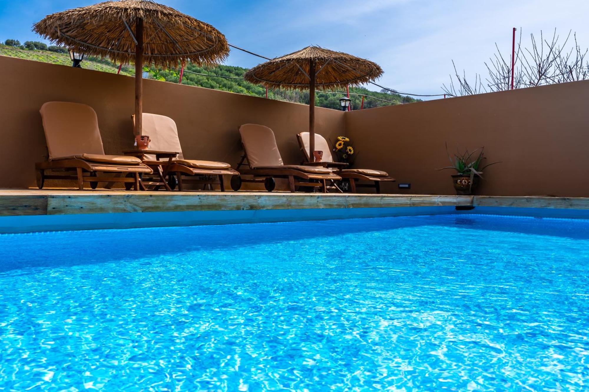 Countryhouse Villa With Pool & Private Parking Heraklion  Luaran gambar