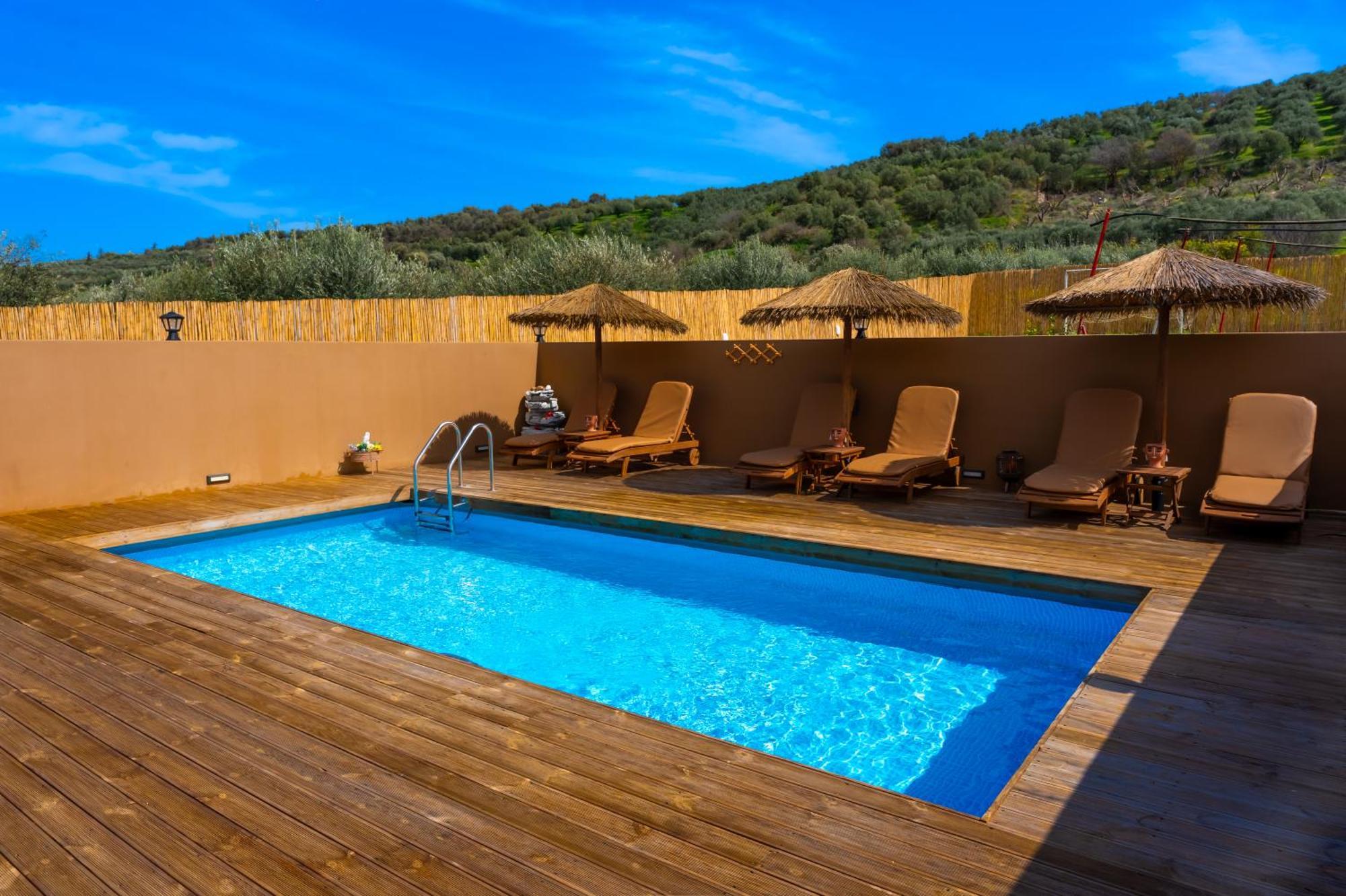 Countryhouse Villa With Pool & Private Parking Heraklion  Luaran gambar